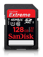SanDisk SDSDX 128GB Extreme  SDHC Class 10 45MBs for website.jpg